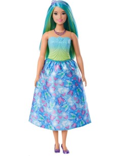 Barbie Fairytale Principessa Azzurra Bambola 2