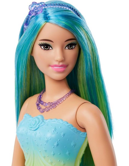 Barbie Fairytale Principessa Azzurra Bambola