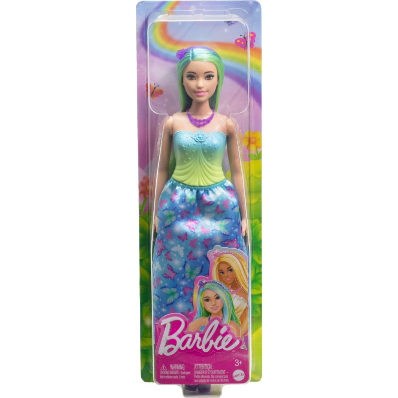 Barbie Fairytale Principessa Azzurra Bambola