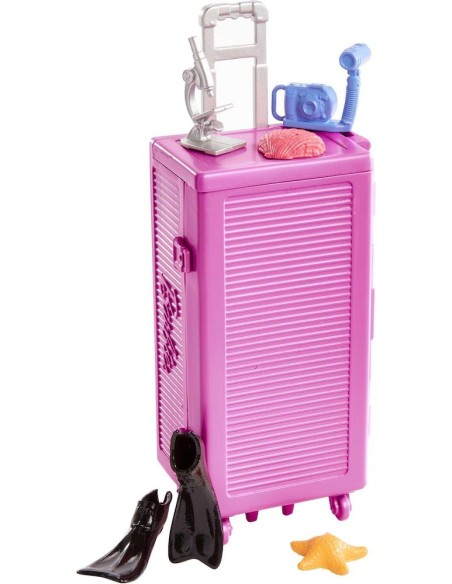 Barbie Bambola biologa marina con accessori acquario