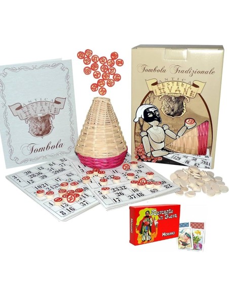 Tombola classica Napoletana completa di tutto Gioco