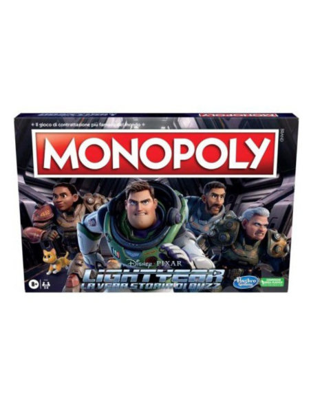 Il gioco Monopoly edizione Lightyear di Disney Pixar