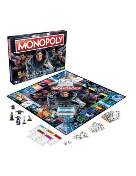 Il gioco Monopoly edizione Lightyear di Disney Pixar