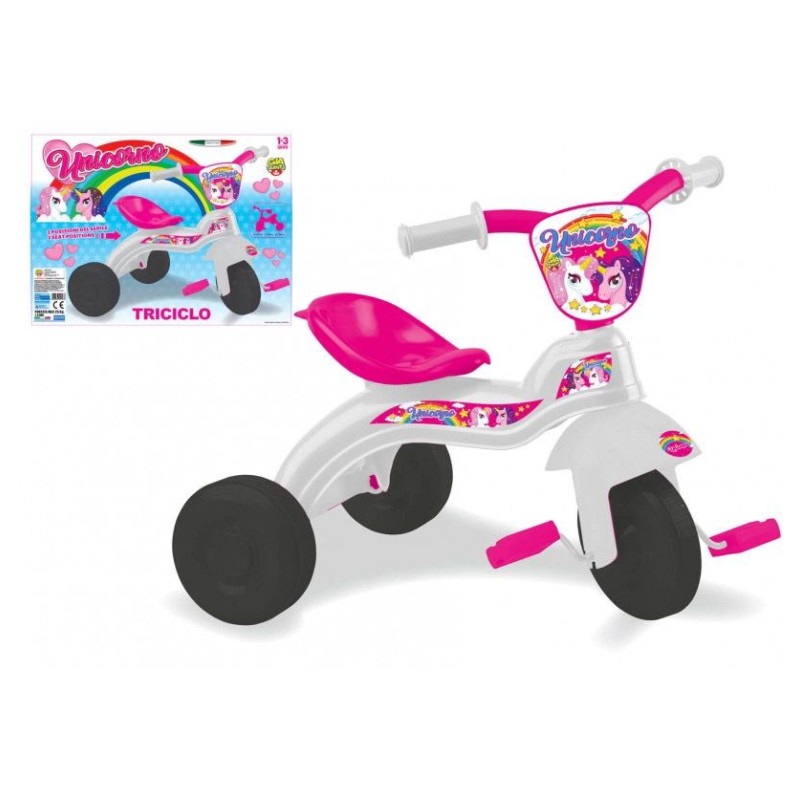Triciclo Bambina Unicorno Rosa tombolino toys...