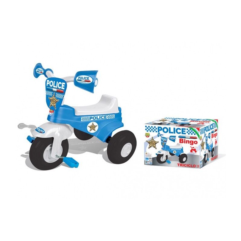 Triciclo Bingo Polizia Bambino toys giocattoli