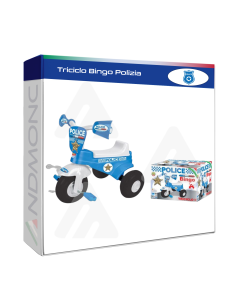 Triciclo Bingo Polizia Bambino toys giocattoli
