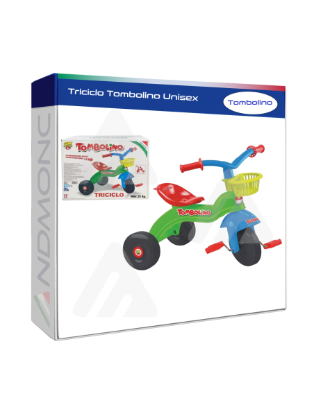 Triciclo Tombolino Unisex bambino bambina toys giocattoli