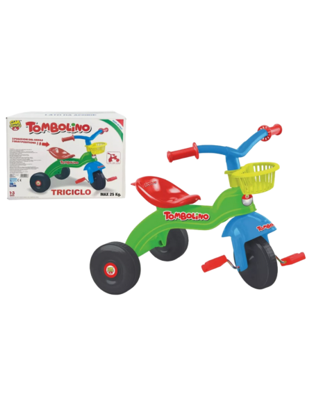 Triciclo Tombolino Unisex bambino bambina toys giocattoli