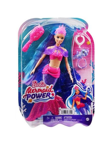 Bambola Barbie Sirena power toys giocattoli bambina