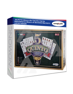 QUINTO Gioco da Tavolo Carte Napoletane Gioco di Società...
