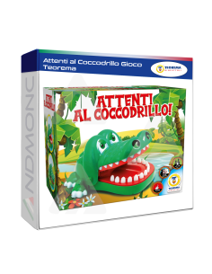 Attenti al Coccodrillo Gioco Teorema toys giocattoli...