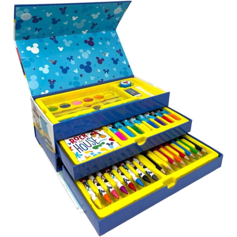 Valigetta con colori per bambini Topolino...