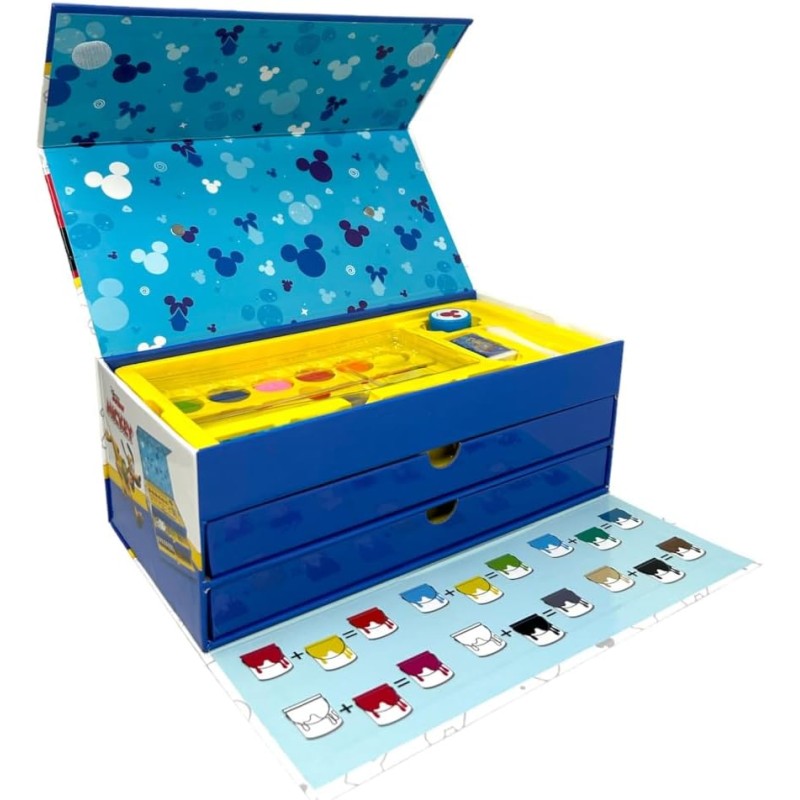 Valigetta con colori per bambini Topolino...