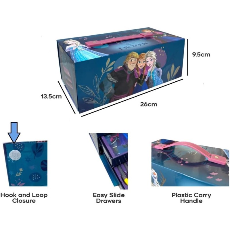 Valigetta con colori per bambini Frozen Disney...