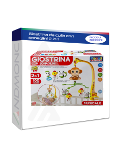 Giostrina da culla con sonaglini 2 in 1