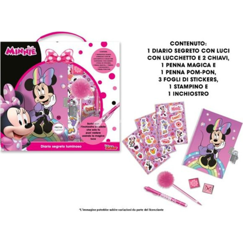 Minnie diario segreto con penna magica