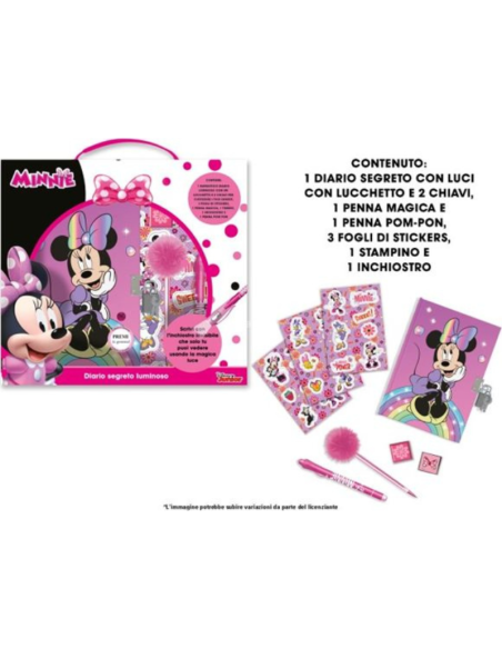 Minnie diario segreto con penna magica
