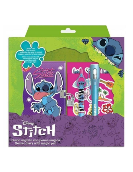 Stitch Diario Segreto Con Penna Magica Gioco Giocattolo