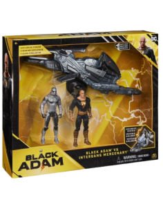 Spinmaster DC Comics Set di gioco Black Adam vs Intergang... 2