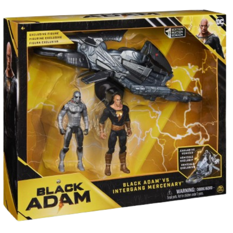 Spinmaster DC Comics Set di gioco Black Adam vs...