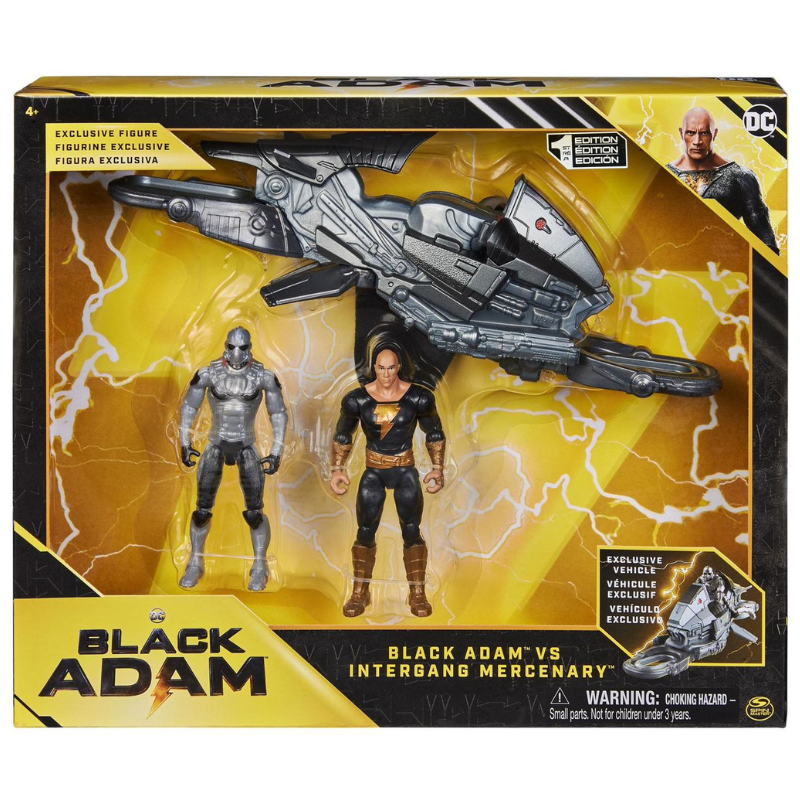 Spinmaster DC Comics Set di gioco Black Adam vs...