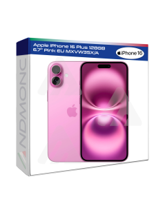Apple iPhone 16 Plus 128GB 6.7" Pink EU Nuovo Ufficiale