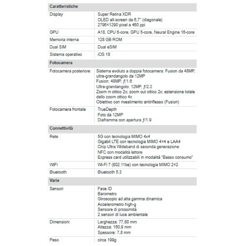 Apple iPhone 16 Plus 128GB 6.7" Ultramarine EU...