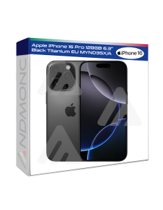 Apple iPhone 16 Pro 128GB 6.3" Black Titanium EU Nuovo...
