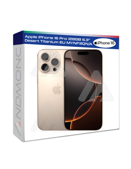 Apple iPhone 16 Pro 128GB 6.3" Desert Titanium EU Nuovo Ufficiale