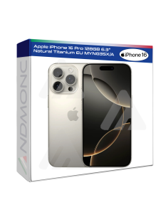 Apple iPhone 16 Pro 128GB 6.3" Natural Titanium EU Nuovo...