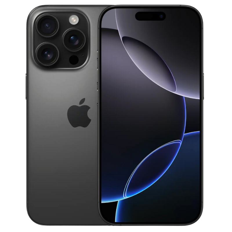 Apple iPhone 16 Pro 256GB 6.3" Black Titanium...