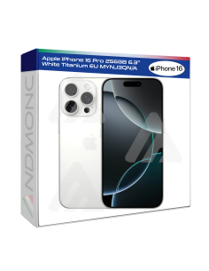 Apple iPhone 16 Pro 256GB 6.3" White Titanium EU Nuovo...
