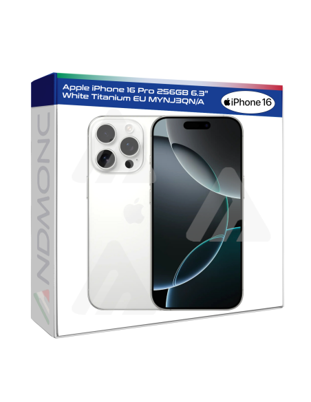 Apple iPhone 16 Pro 256GB 6.3" White Titanium EU Nuovo Ufficiale