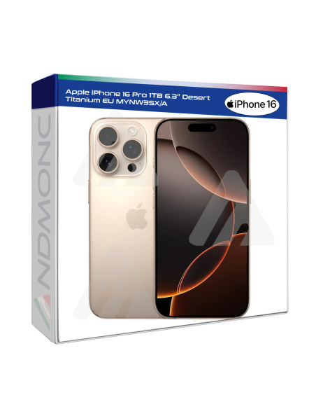 Apple iPhone 16 Pro 1TB 6.3" Desert Titanium EU Nuovo Ufficiale