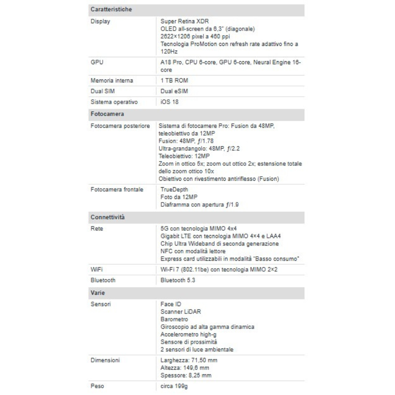 Apple iPhone 16 Pro 1TB 6.3" Desert Titanium EU...