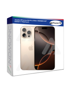 Apple iPhone 16 Pro Max 512GB 6.9" Desert Titanium Nuovo...