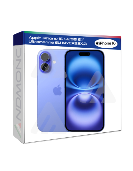 Apple iPhone 16 512GB 6.1" Ultramarine Nuovo Ufficiale