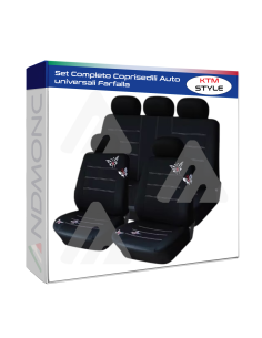 Set Completo Coprisedili Auto universali Farfalla