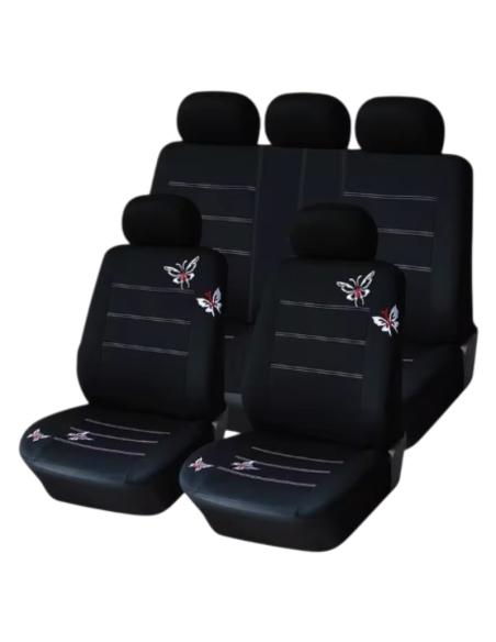 Set Completo Coprisedili Auto universali Farfalla