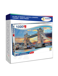 Puzzle Regno Unito Londra Tower 1000 pezzi gioco