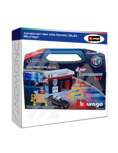 Carabinieri Set Alfa Romeo Giulia Bburago