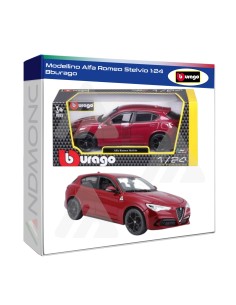 Modellino Alfa Romeo Stelvio 1:24 Bburago