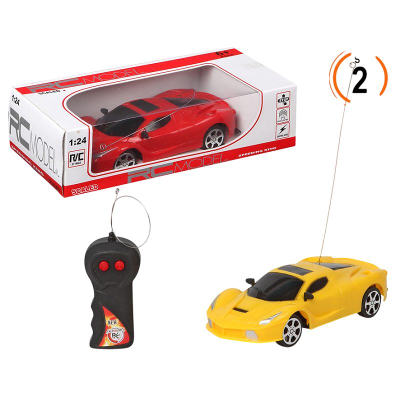 Auto sportiva con radiocomando