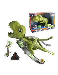Dinosauro con pista giocattolo bambini toys 2