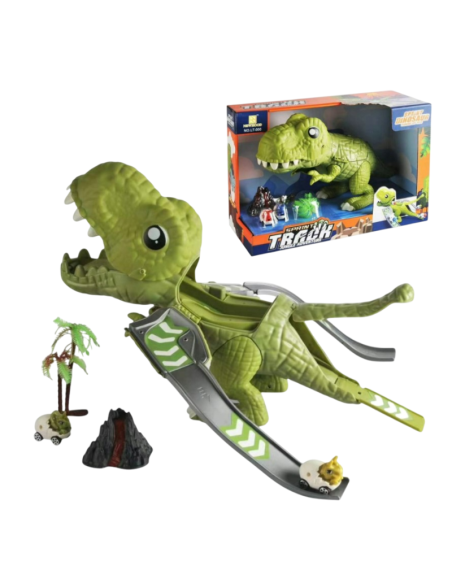 Dinosauro con pista giocattolo bambini toys
