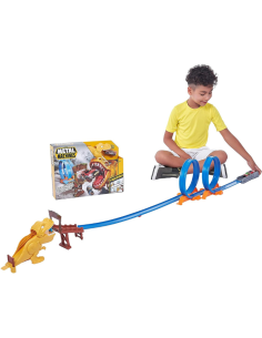 Dinosauro Pista con loopings e Auto inclusa bambini 2