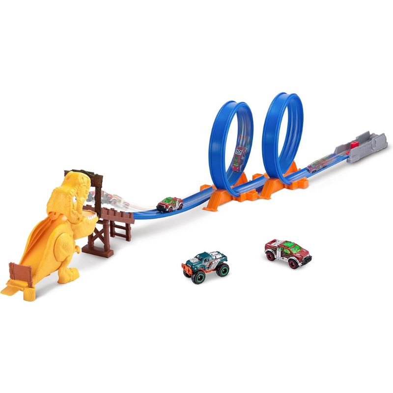 Dinosauro Pista con loopings e Auto inclusa...