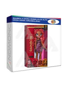 RAINBOW HIGH LALKA DARIA ROSELYN bambola giocattolo