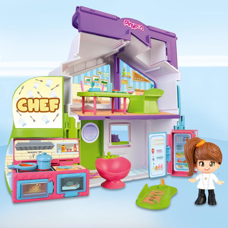 Pinypon - Professioni 3 in 1, giocattolo...