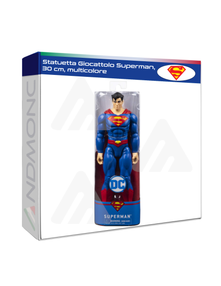 Statuetta giocattolo Superman, 30 cm, multicolore